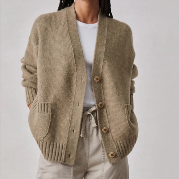 Buck Mason Highland Alpaca Cardigan - Picture 3 of 10